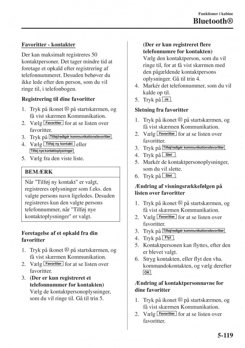 Mazda CX 3 Bilens instruktionsbog / page 429