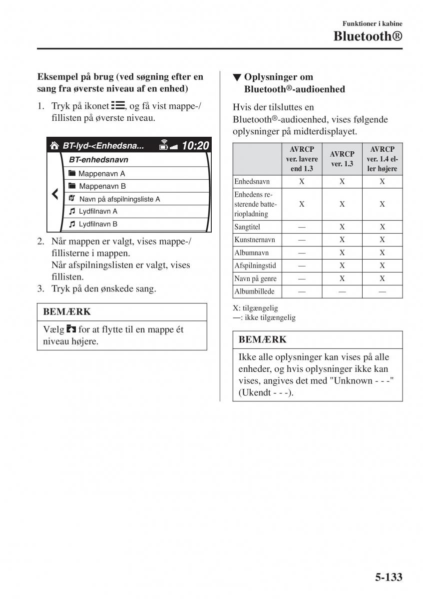 Mazda CX 3 Bilens instruktionsbog / page 443