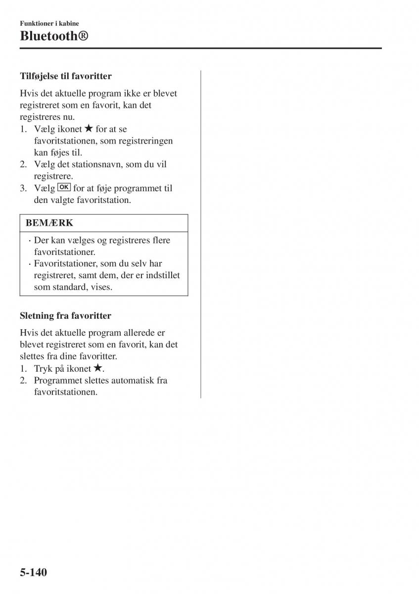 Mazda CX 3 Bilens instruktionsbog / page 450