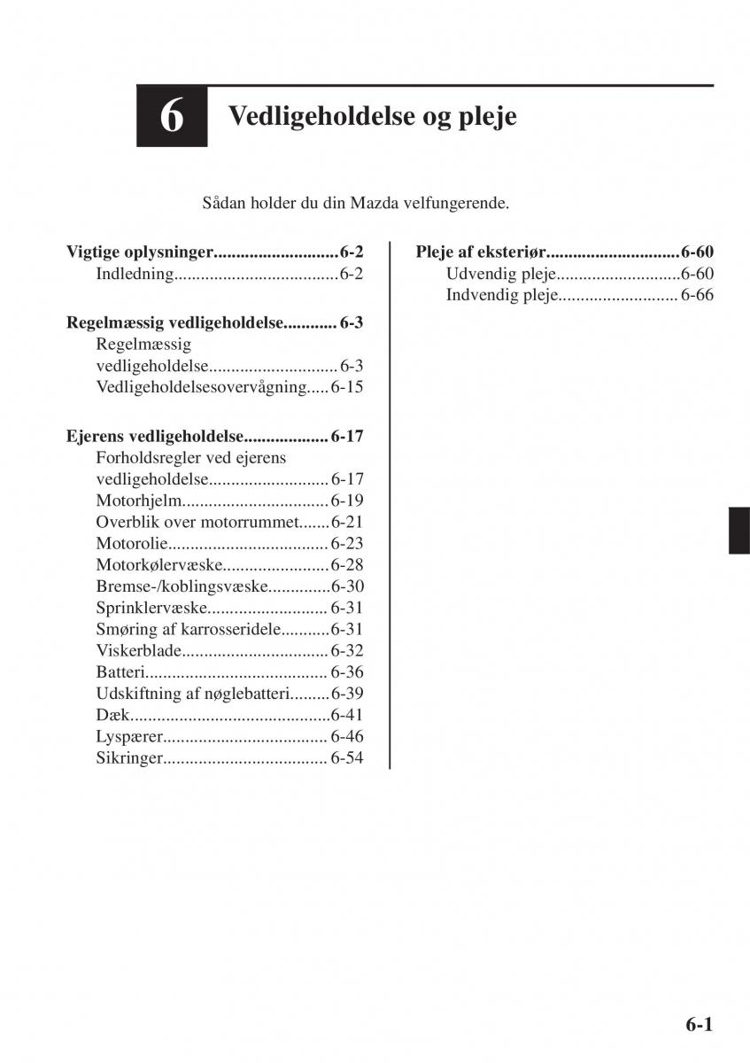 Mazda CX 3 Bilens instruktionsbog / page 463