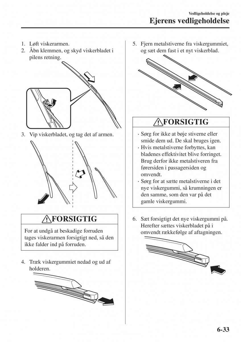 Mazda CX 3 Bilens instruktionsbog / page 495