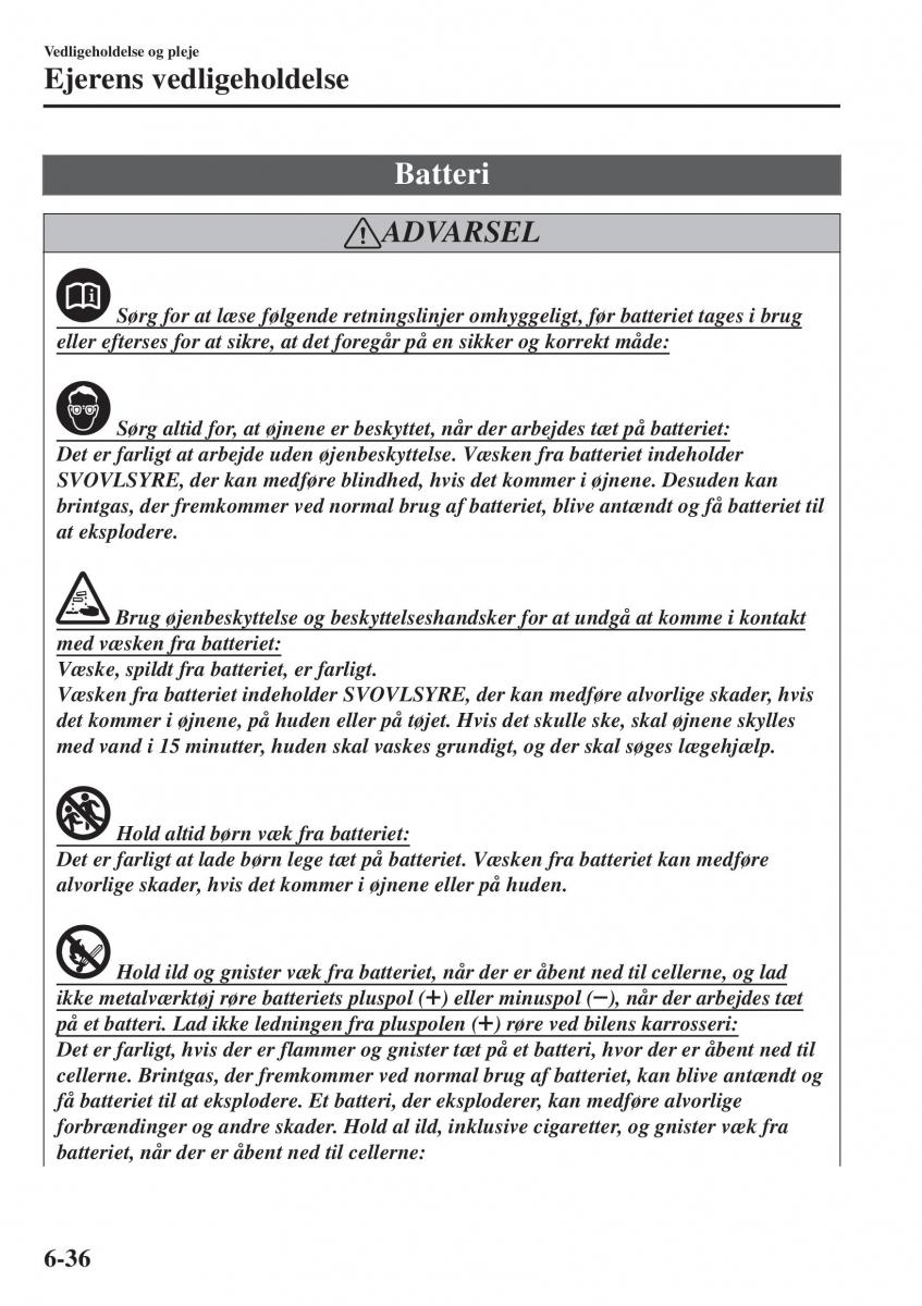 Mazda CX 3 Bilens instruktionsbog / page 498