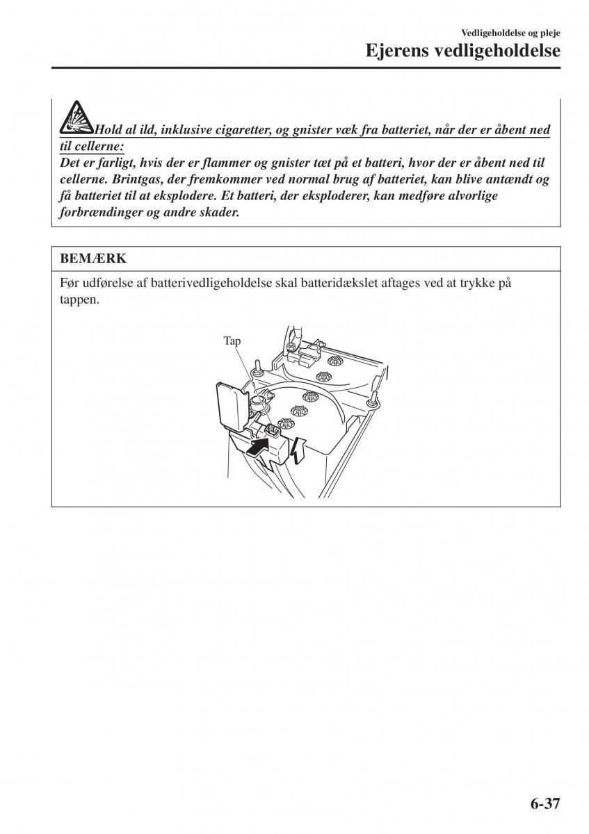 Mazda CX 3 Bilens instruktionsbog / page 499