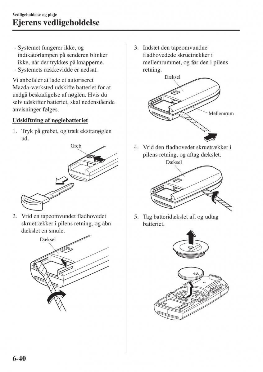 Mazda CX 3 Bilens instruktionsbog / page 502