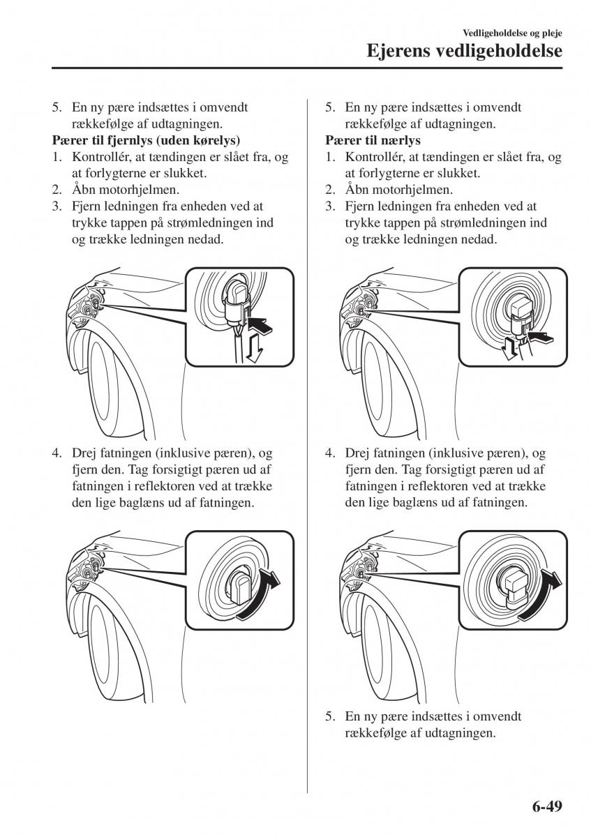 Mazda CX 3 Bilens instruktionsbog / page 511