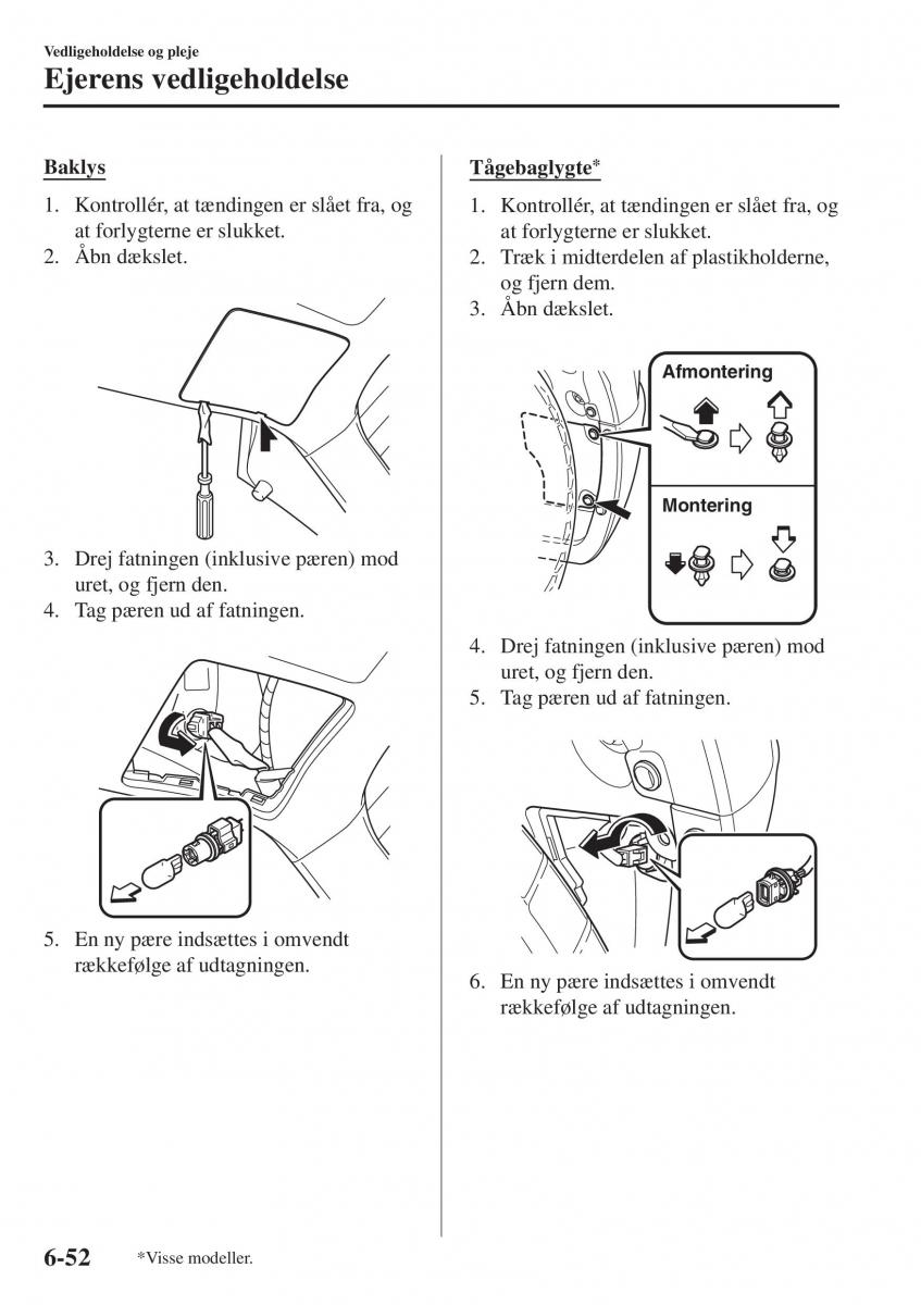 Mazda CX 3 Bilens instruktionsbog / page 514