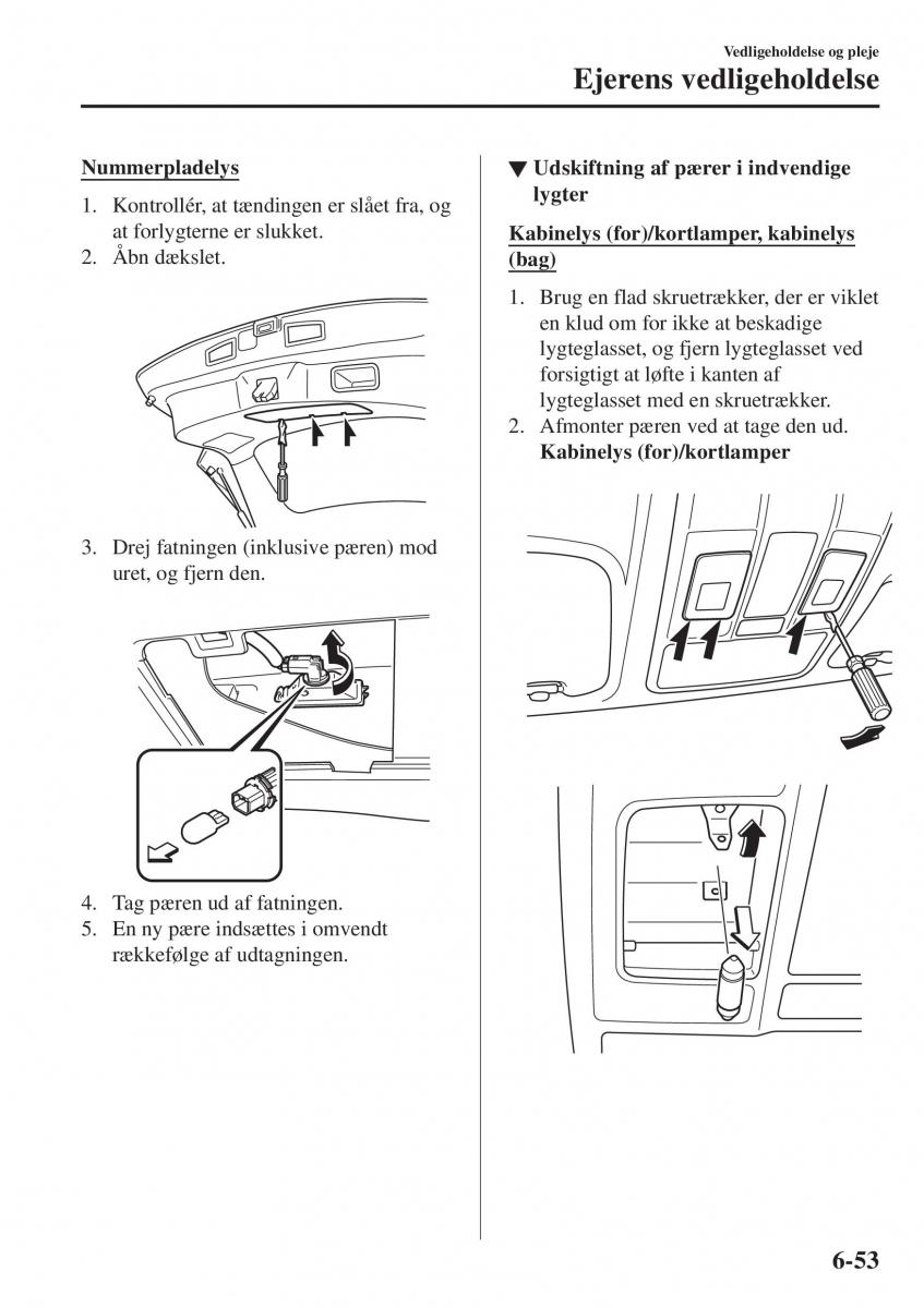 Mazda CX 3 Bilens instruktionsbog / page 515