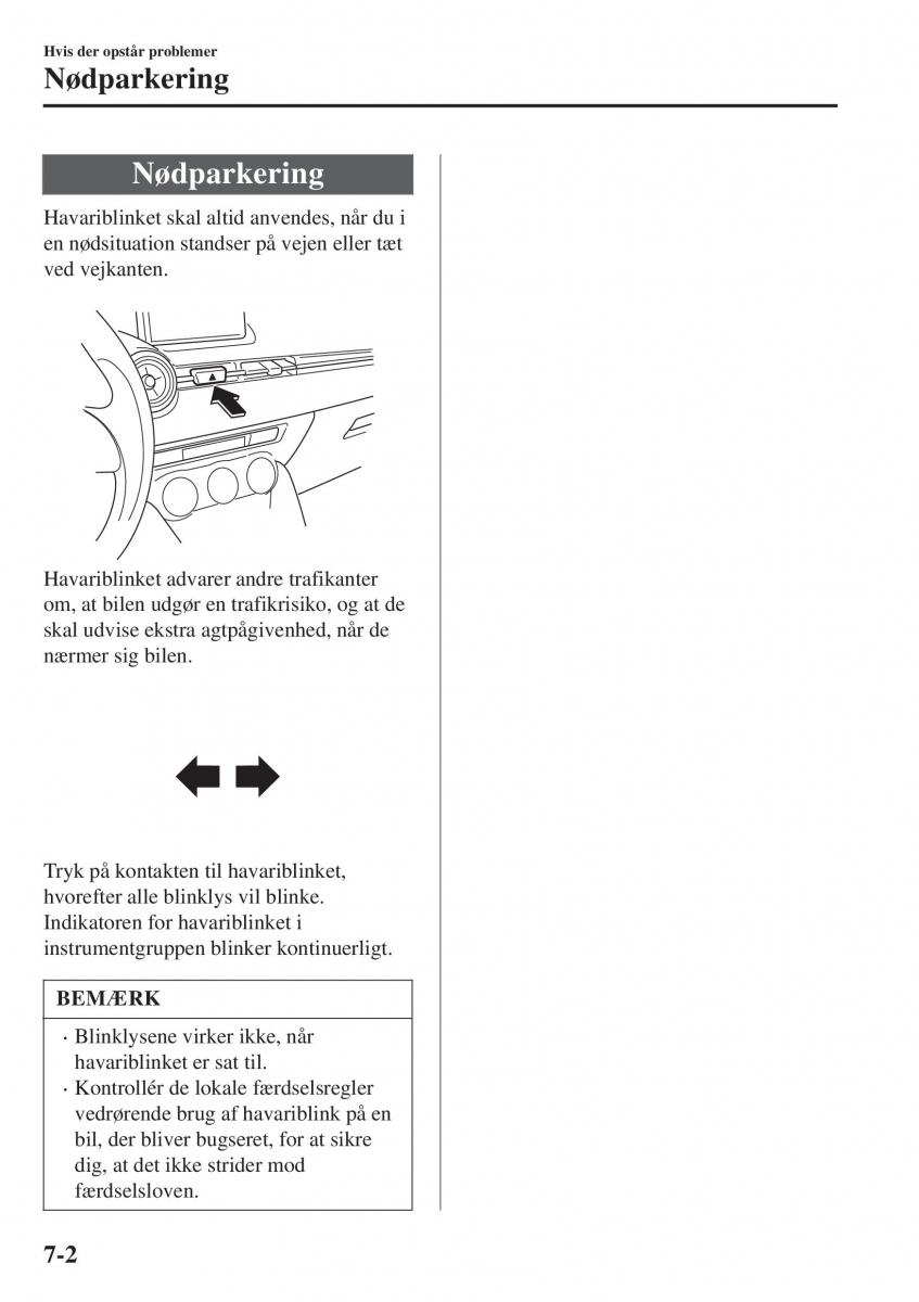 Mazda CX 3 Bilens instruktionsbog / page 532