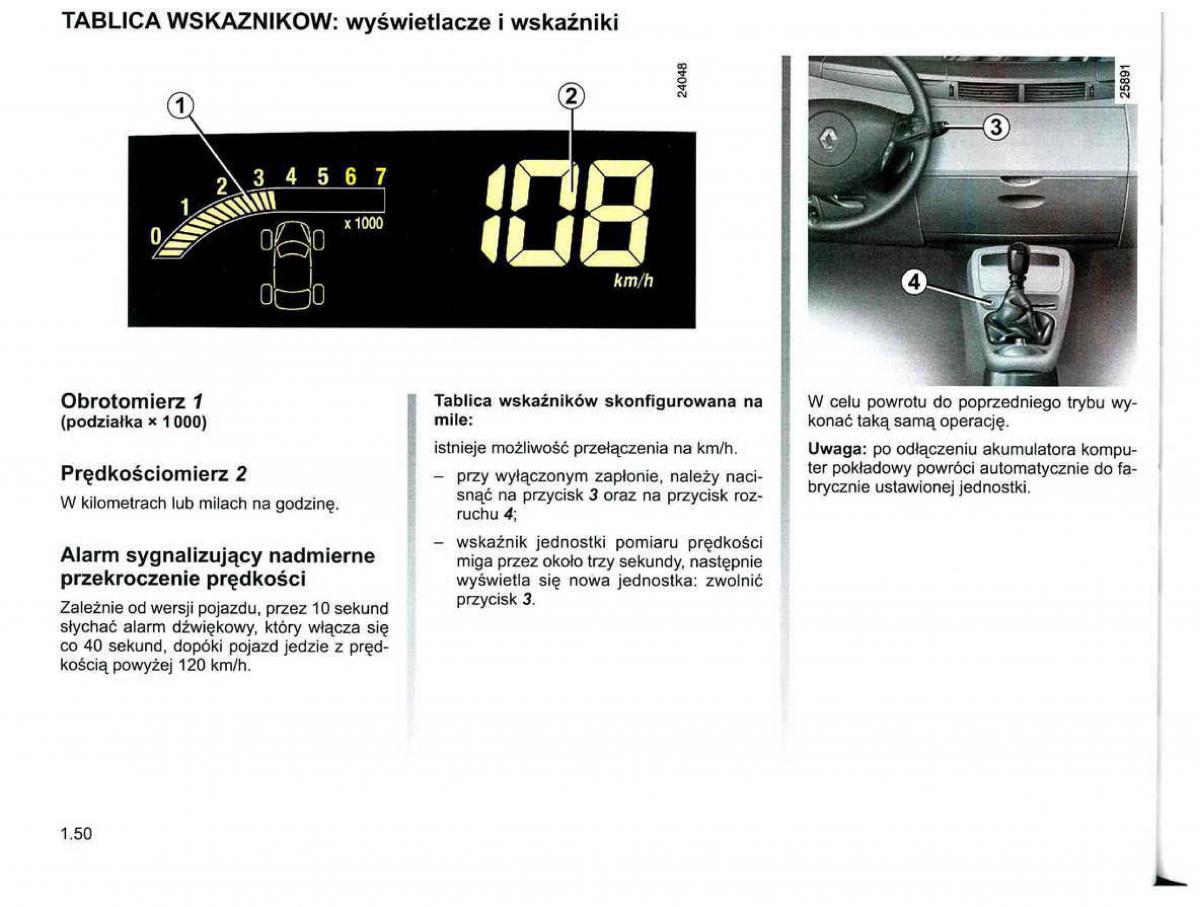 Reanult Espace IV 4 instrukcja / page 60