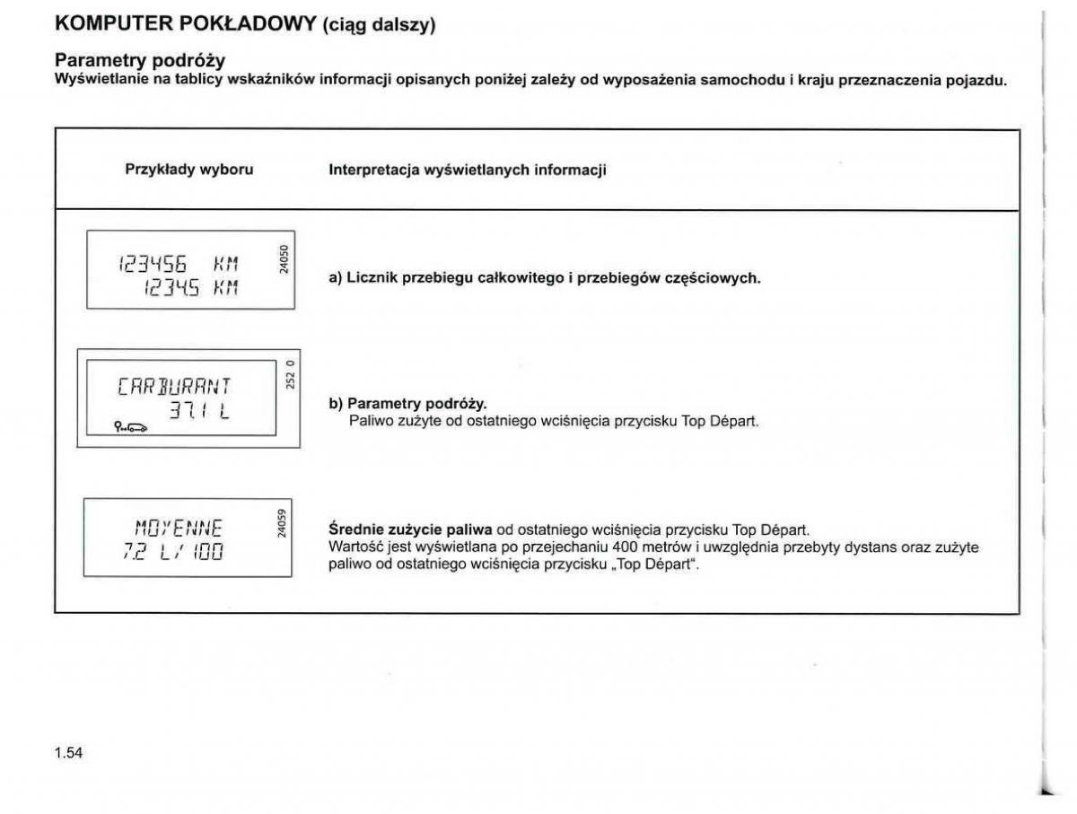 Reanult Espace IV 4 instrukcja / page 64