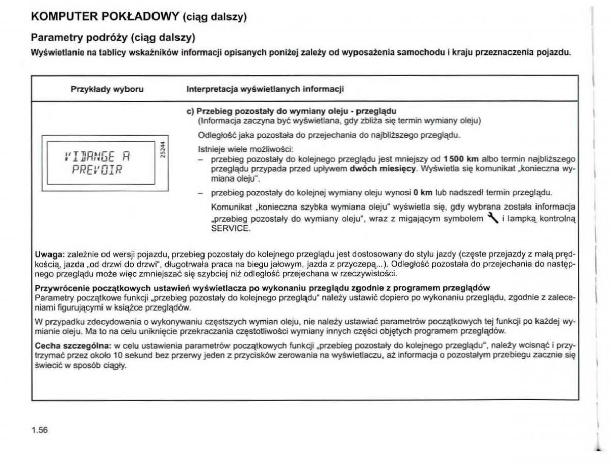 Reanult Espace IV 4 instrukcja / page 66