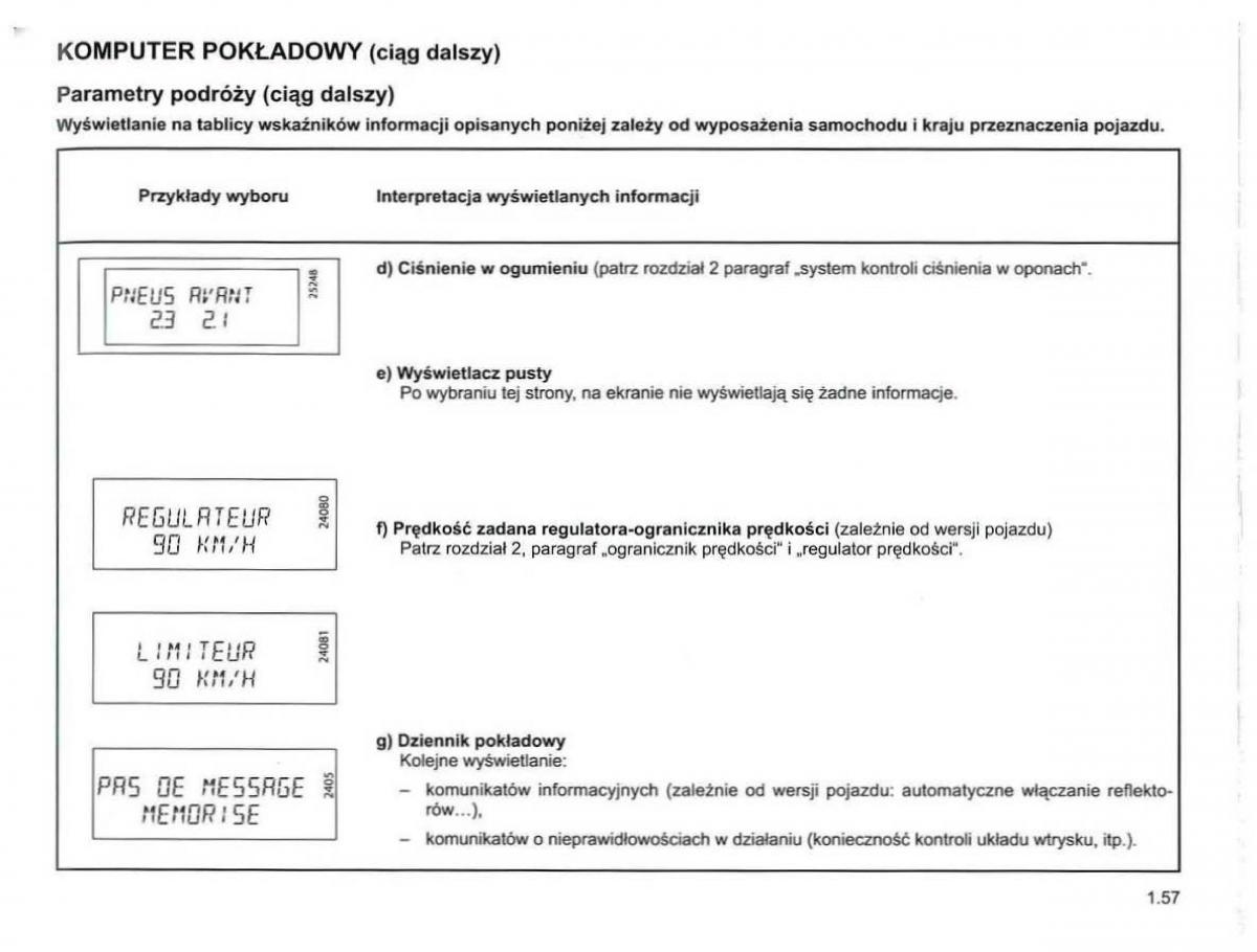 Reanult Espace IV 4 instrukcja / page 67