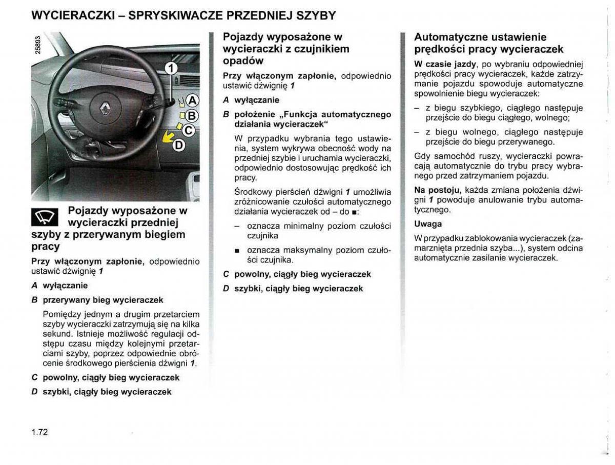 Reanult Espace IV 4 instrukcja / page 82