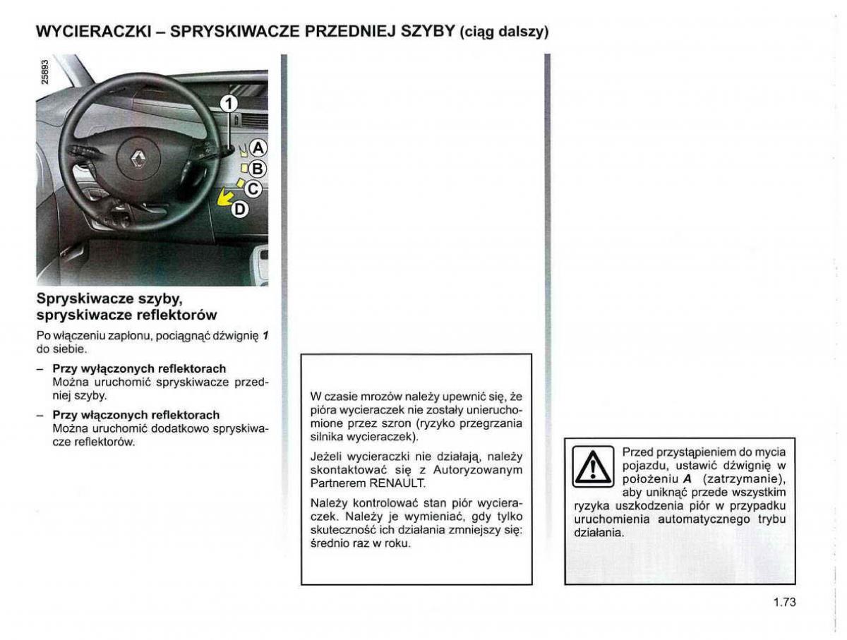 Reanult Espace IV 4 instrukcja / page 83