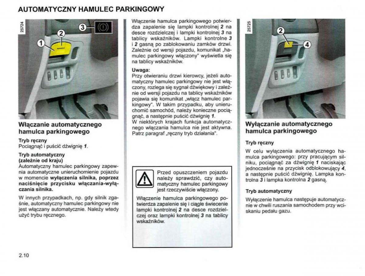 Reanult Espace IV 4 instrukcja / page 96