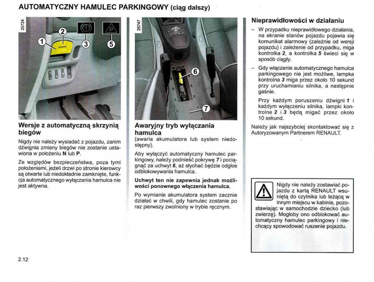 Reanult Espace IV 4 instrukcja / page 98