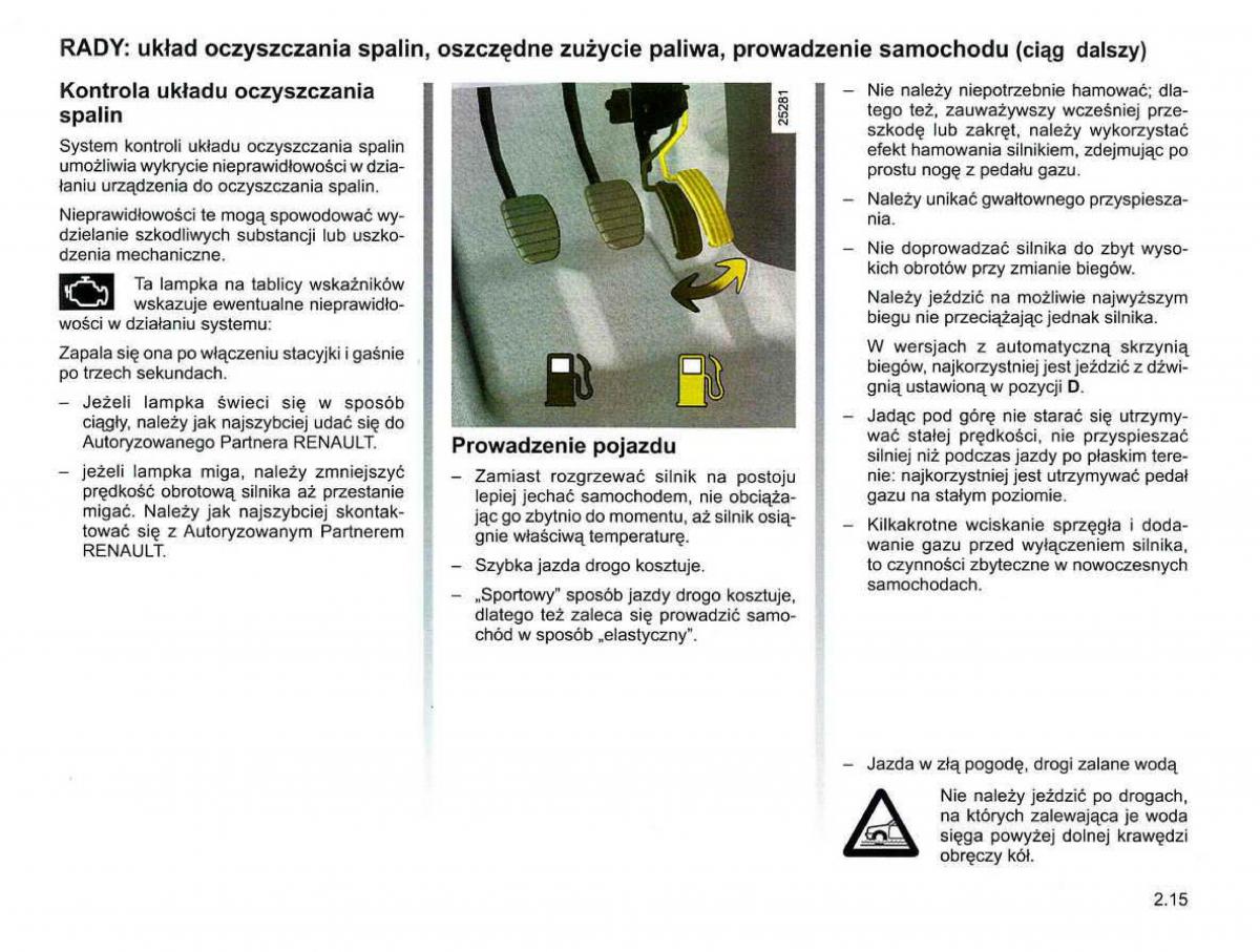 Reanult Espace IV 4 instrukcja / page 101