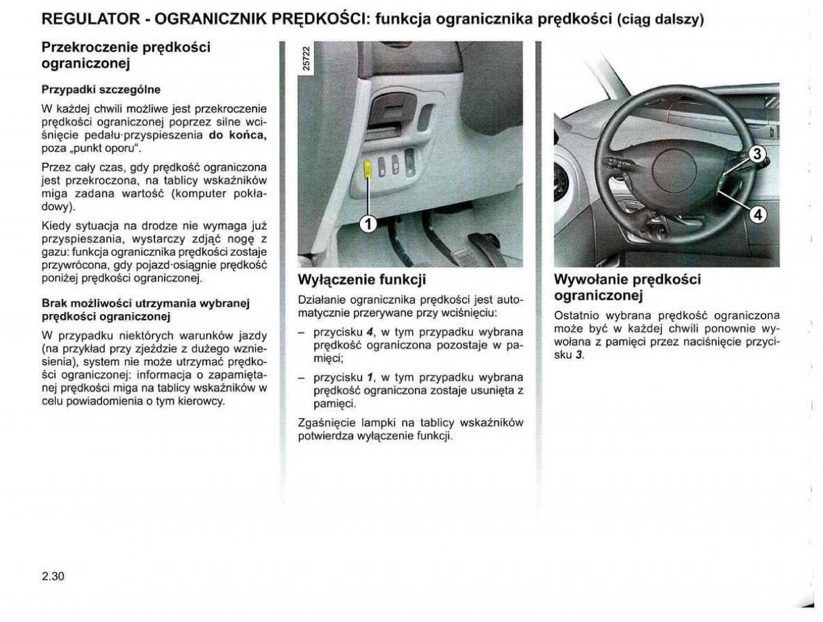 Reanult Espace IV 4 instrukcja / page 116