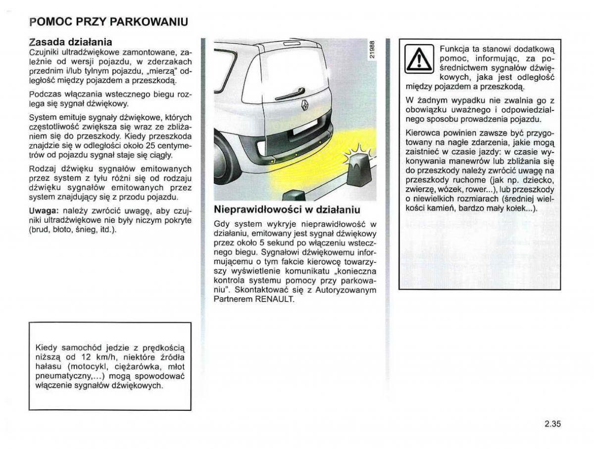 Reanult Espace IV 4 instrukcja / page 121