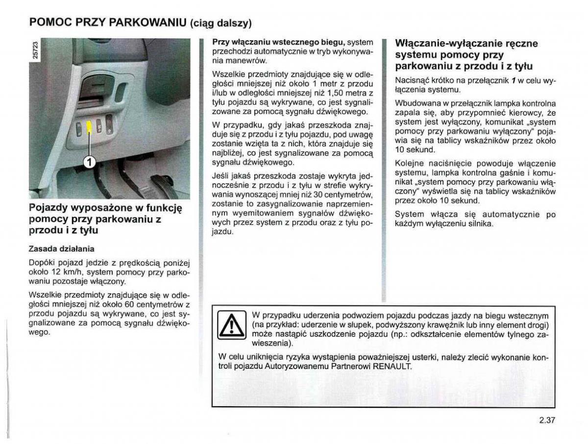 Reanult Espace IV 4 instrukcja / page 123