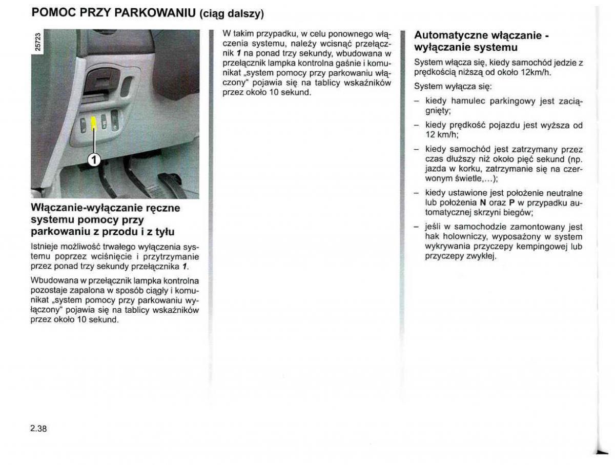 Reanult Espace IV 4 instrukcja / page 124