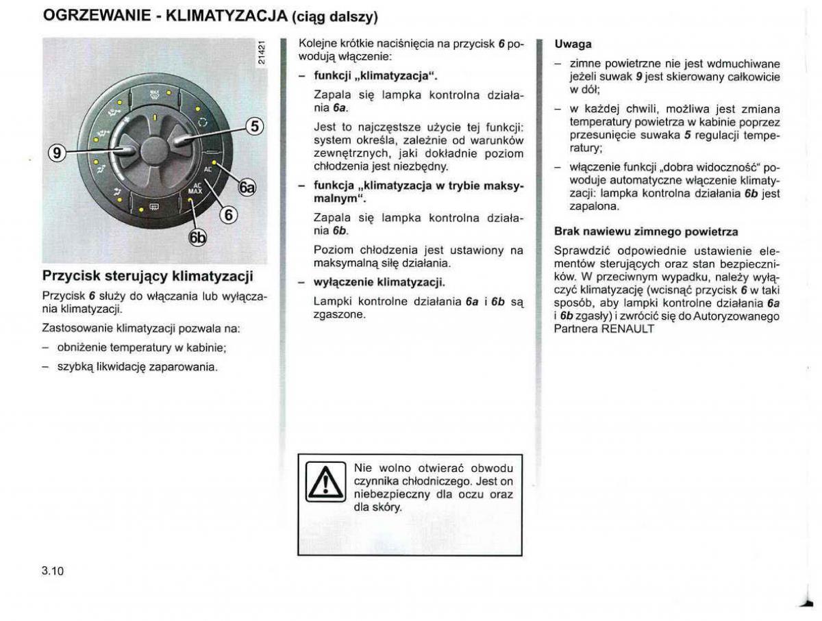 Reanult Espace IV 4 instrukcja obslugi / page 138