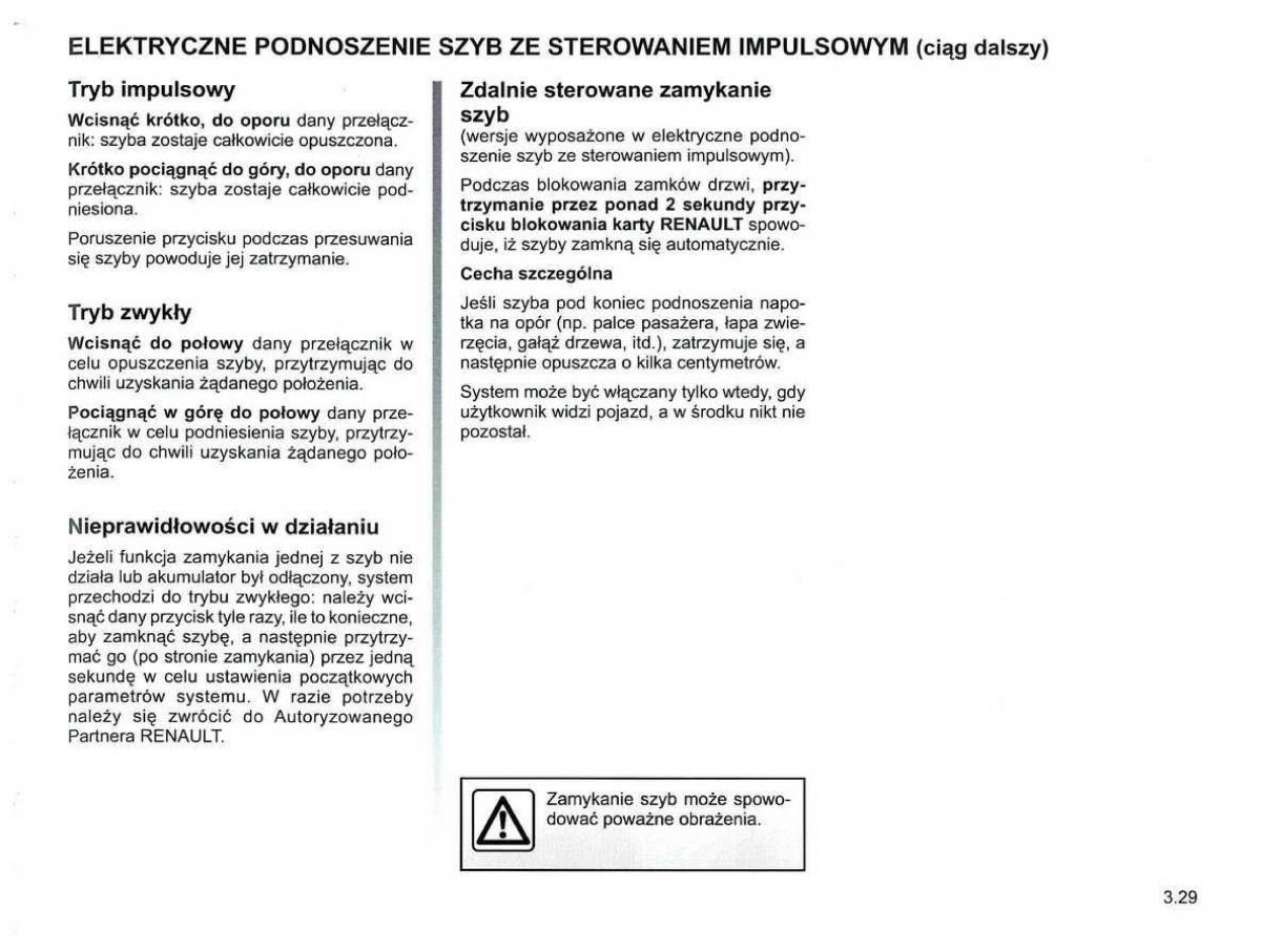 Reanult Espace IV 4 instrukcja / page 157