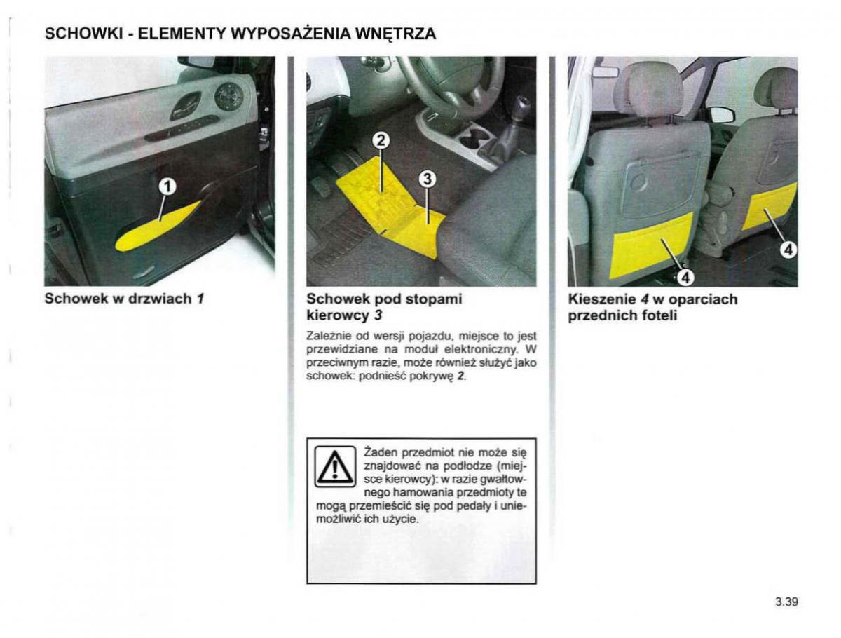 Reanult Espace IV 4 instrukcja / page 167