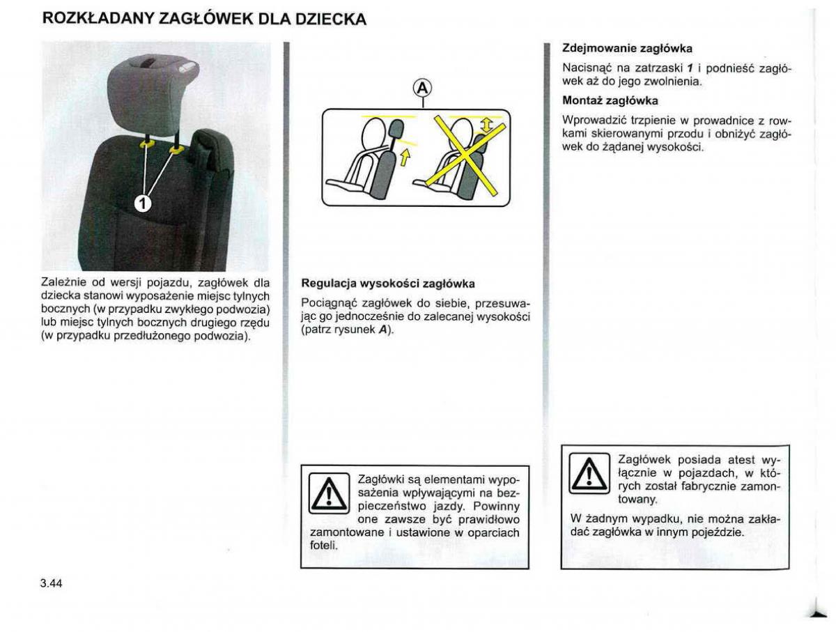 Reanult Espace IV 4 instrukcja / page 172