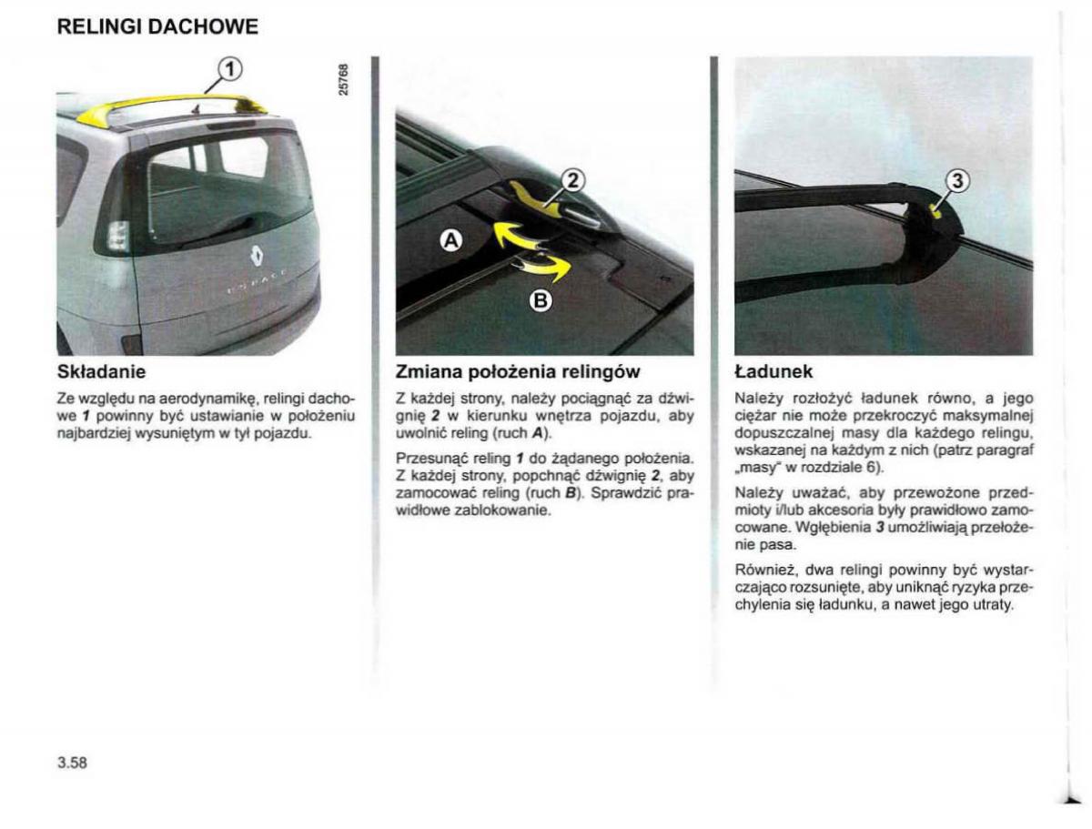 Reanult Espace IV 4 instrukcja / page 186