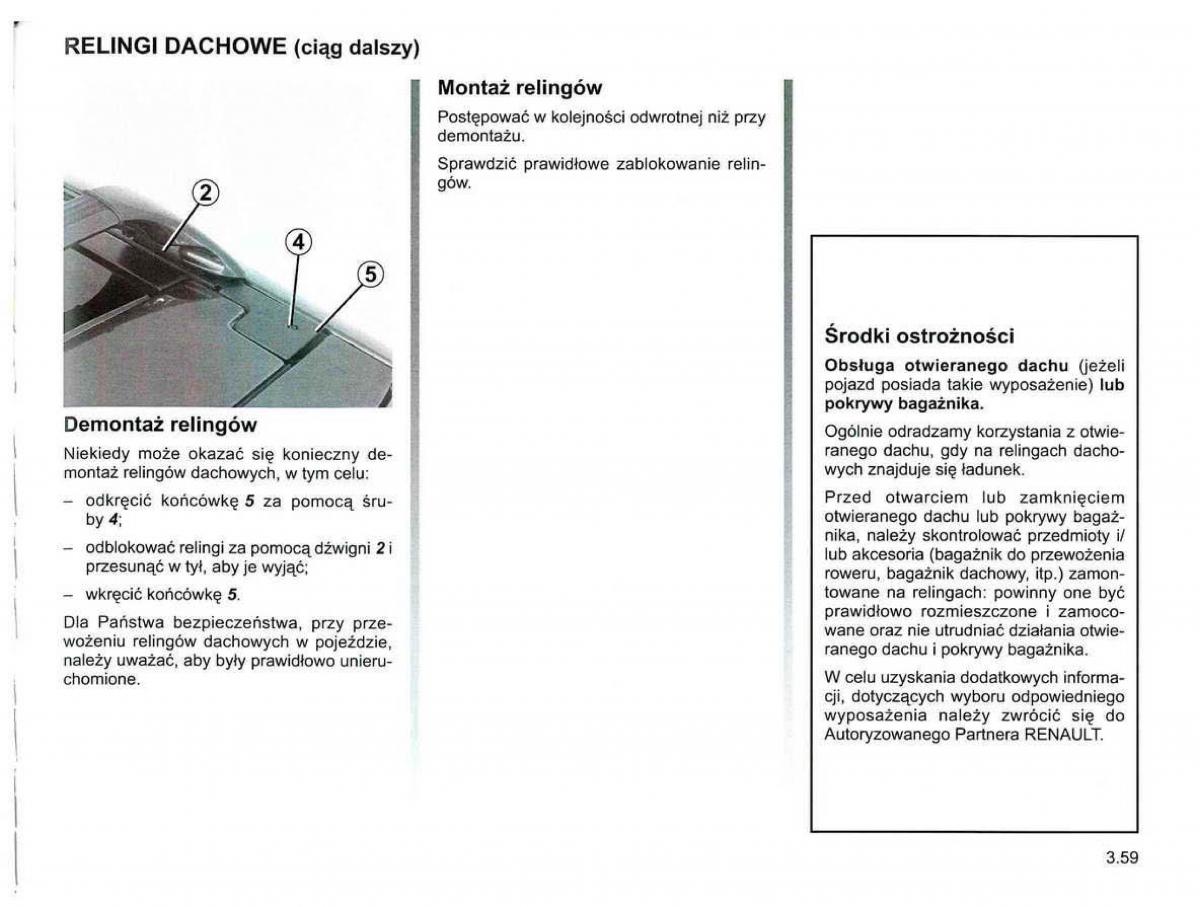 Reanult Espace IV 4 instrukcja / page 187