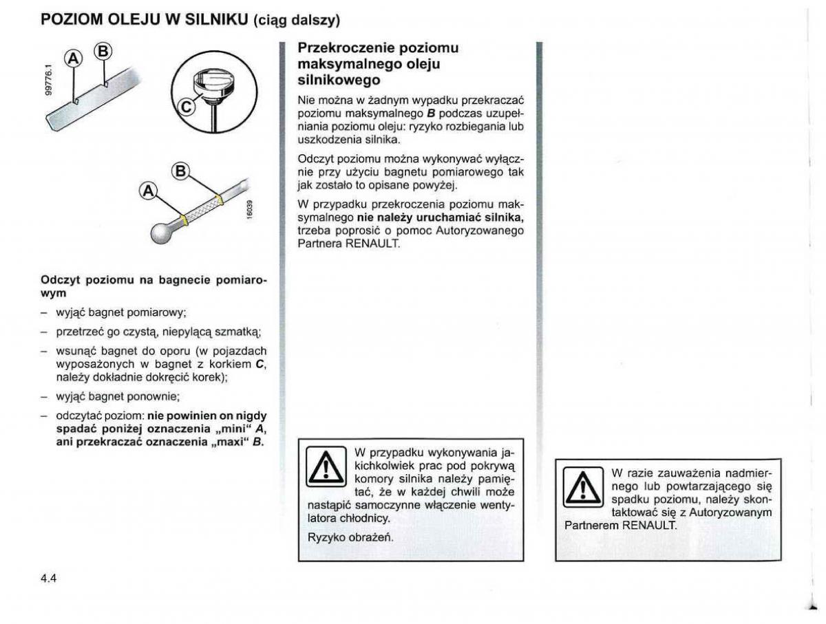 Reanult Espace IV 4 instrukcja / page 192