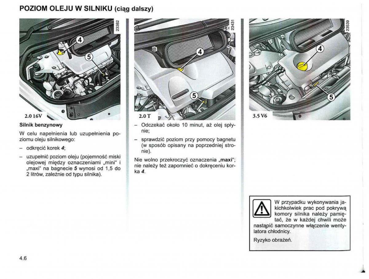 Reanult Espace IV 4 instrukcja / page 194