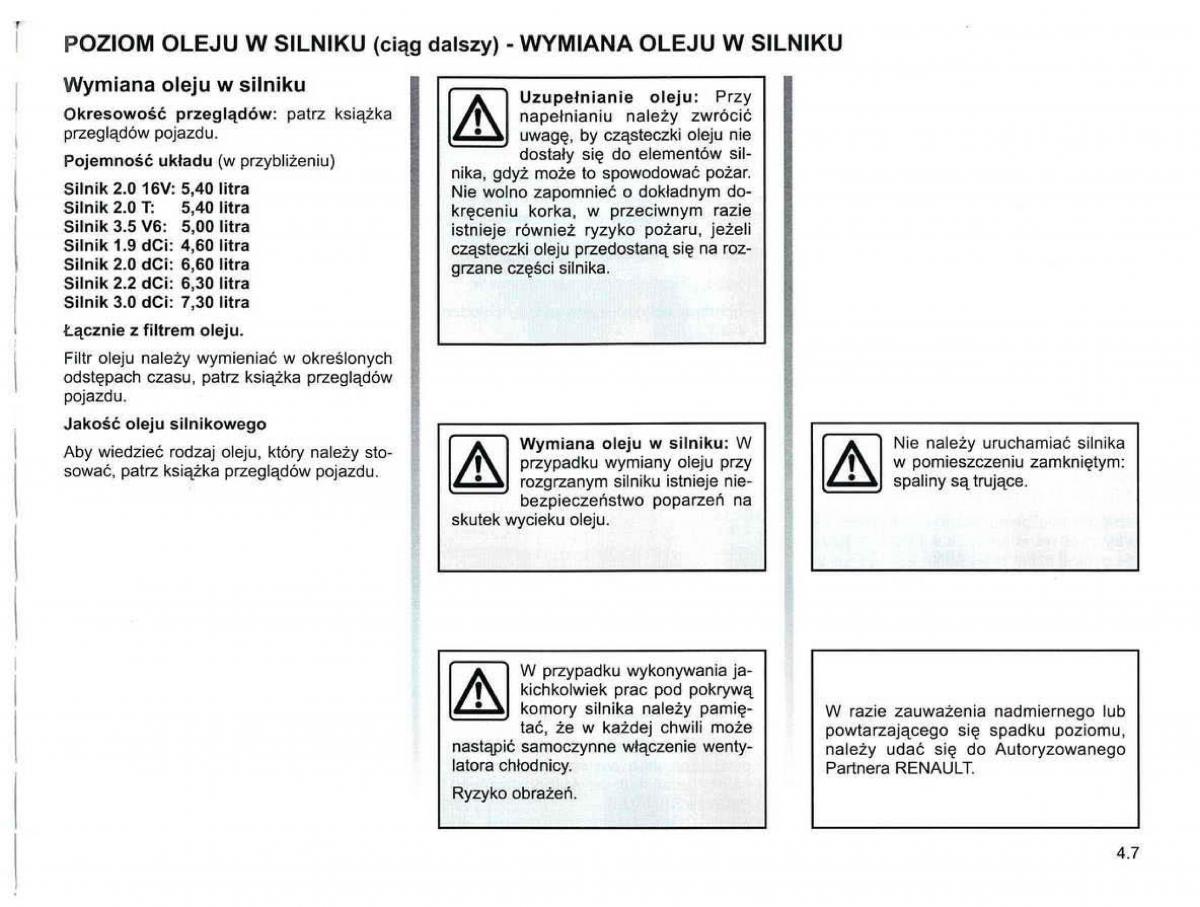 Reanult Espace IV 4 instrukcja / page 195