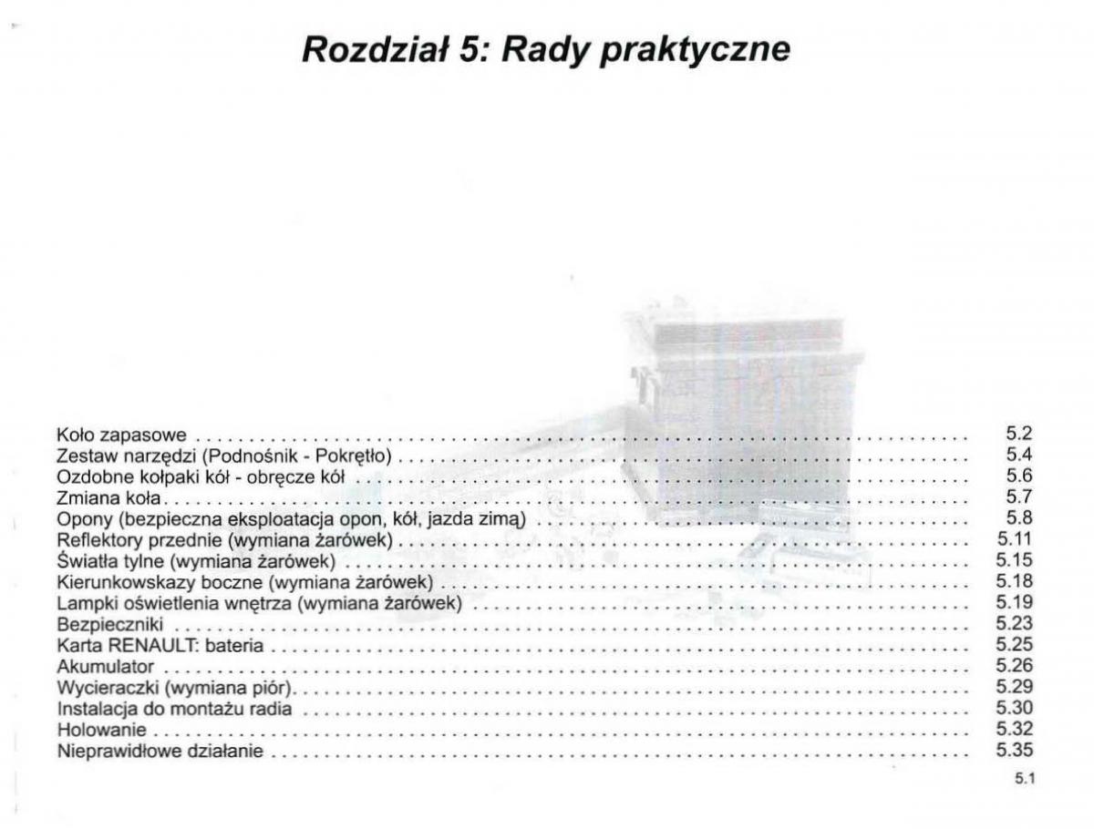 Reanult Espace IV 4 instrukcja / page 205