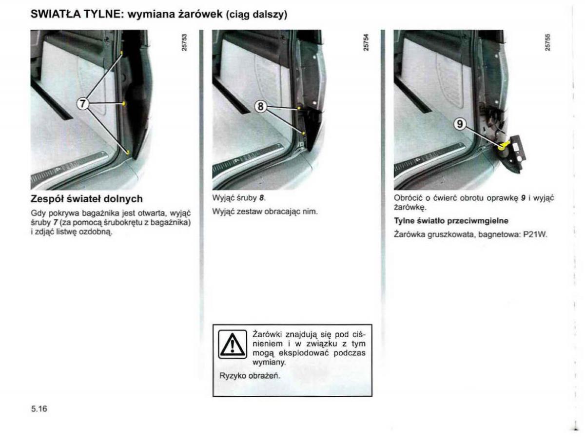 Reanult Espace IV 4 instrukcja / page 220