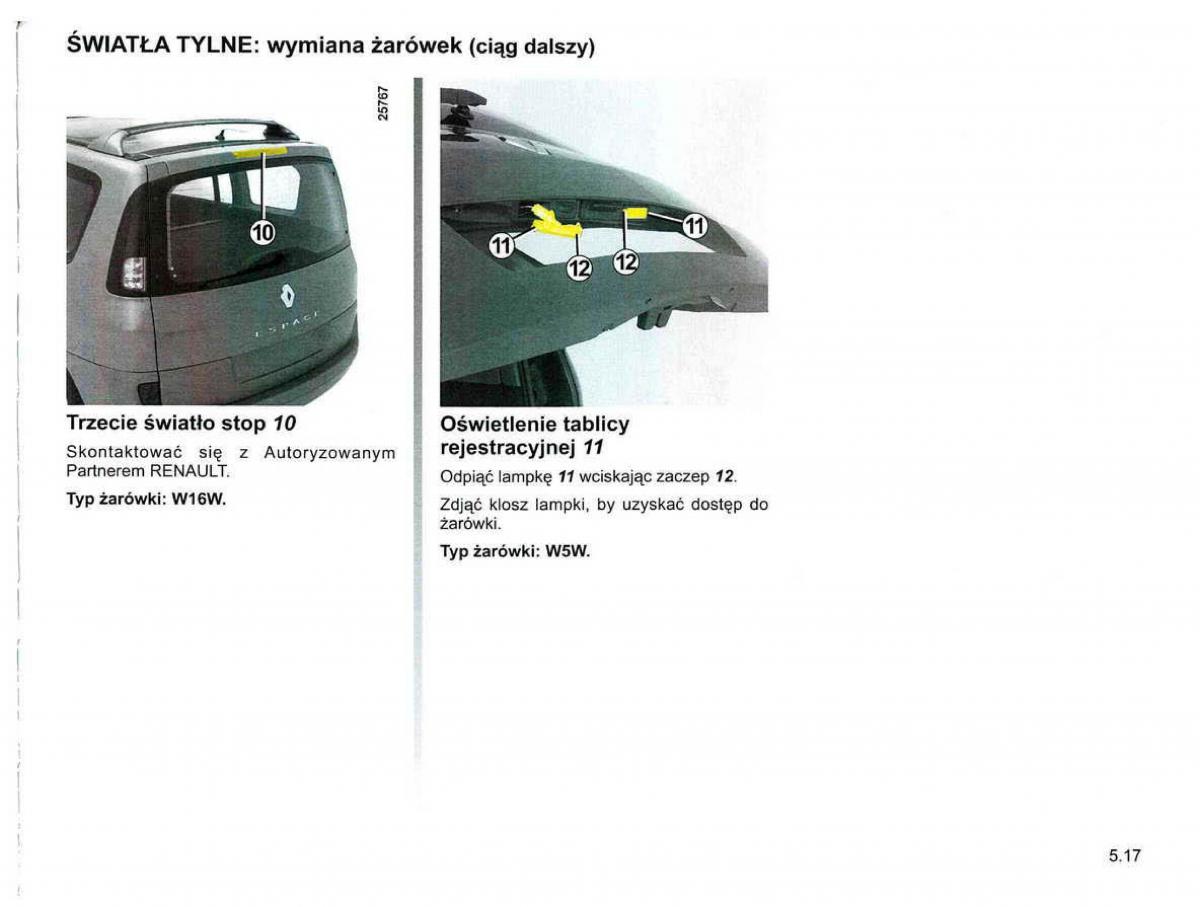 Reanult Espace IV 4 instrukcja / page 221