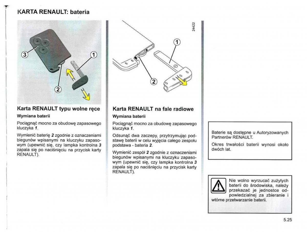 Reanult Espace IV 4 instrukcja / page 229