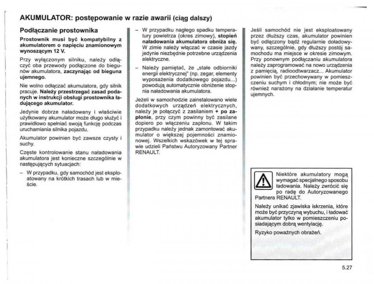 Reanult Espace IV 4 instrukcja / page 231