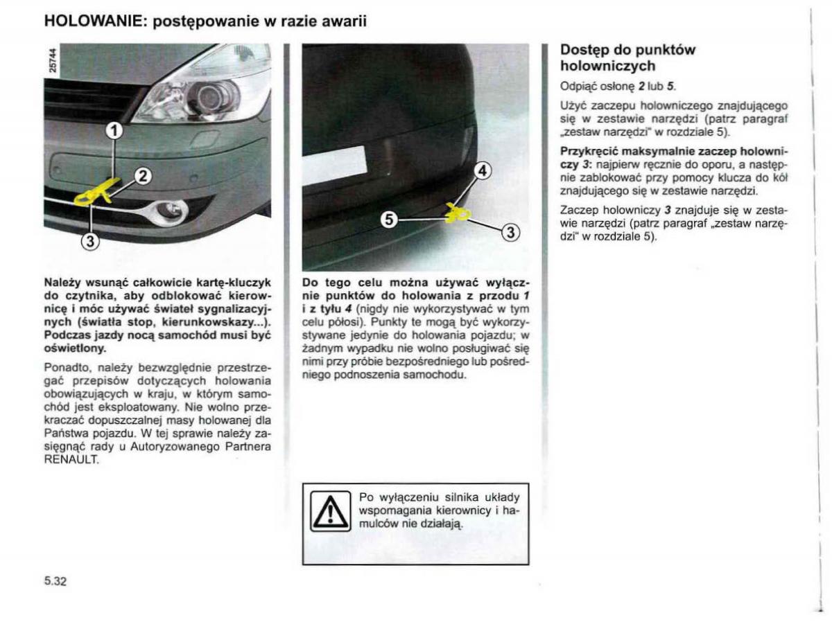 Reanult Espace IV 4 instrukcja obslugi / page 236