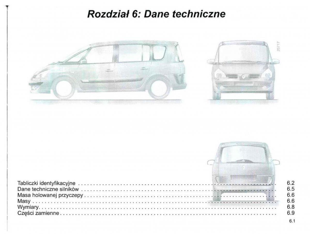 Reanult Espace IV 4 instrukcja / page 247