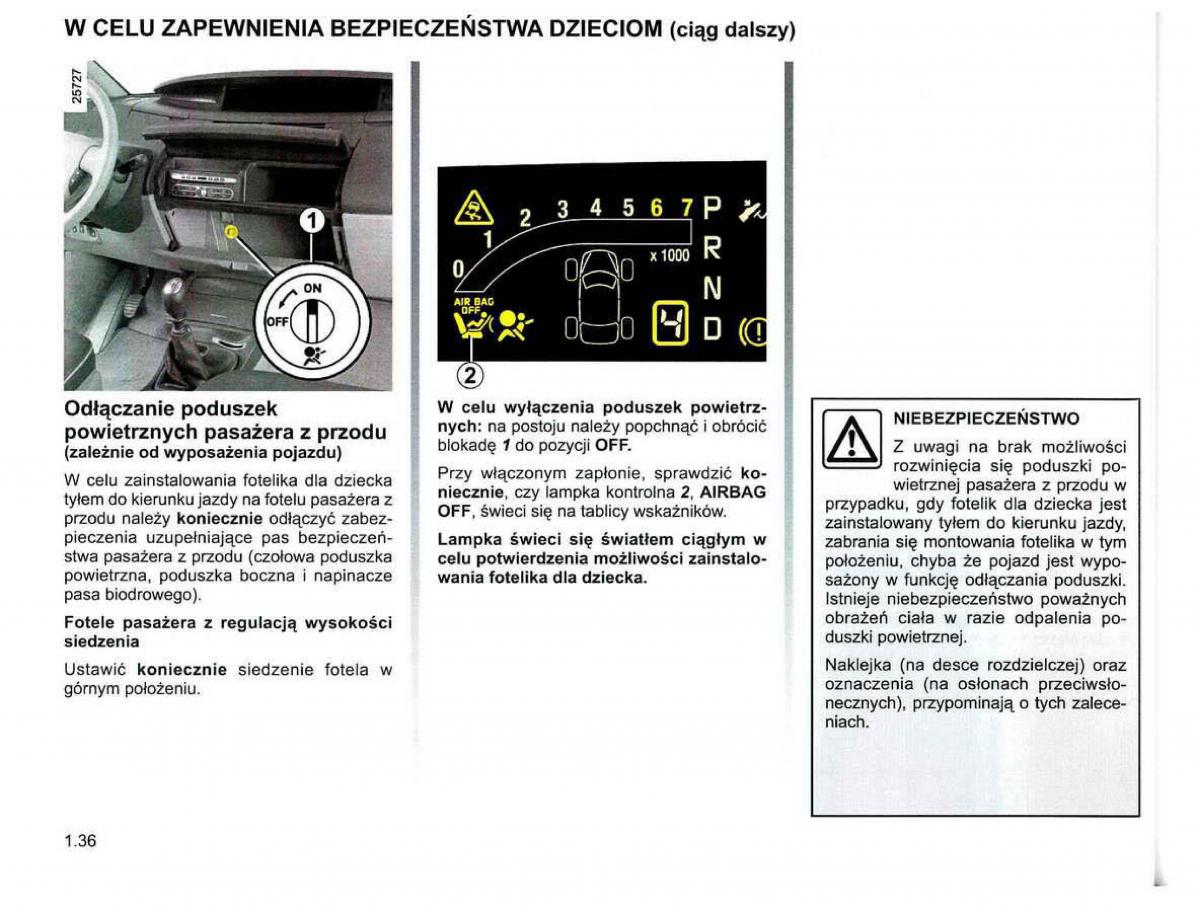 Reanult Espace IV 4 instrukcja / page 46