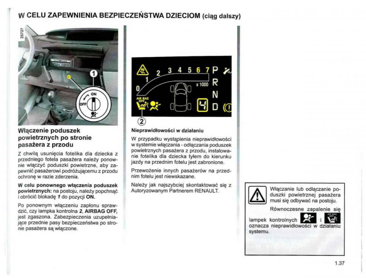 Reanult Espace IV 4 instrukcja / page 47