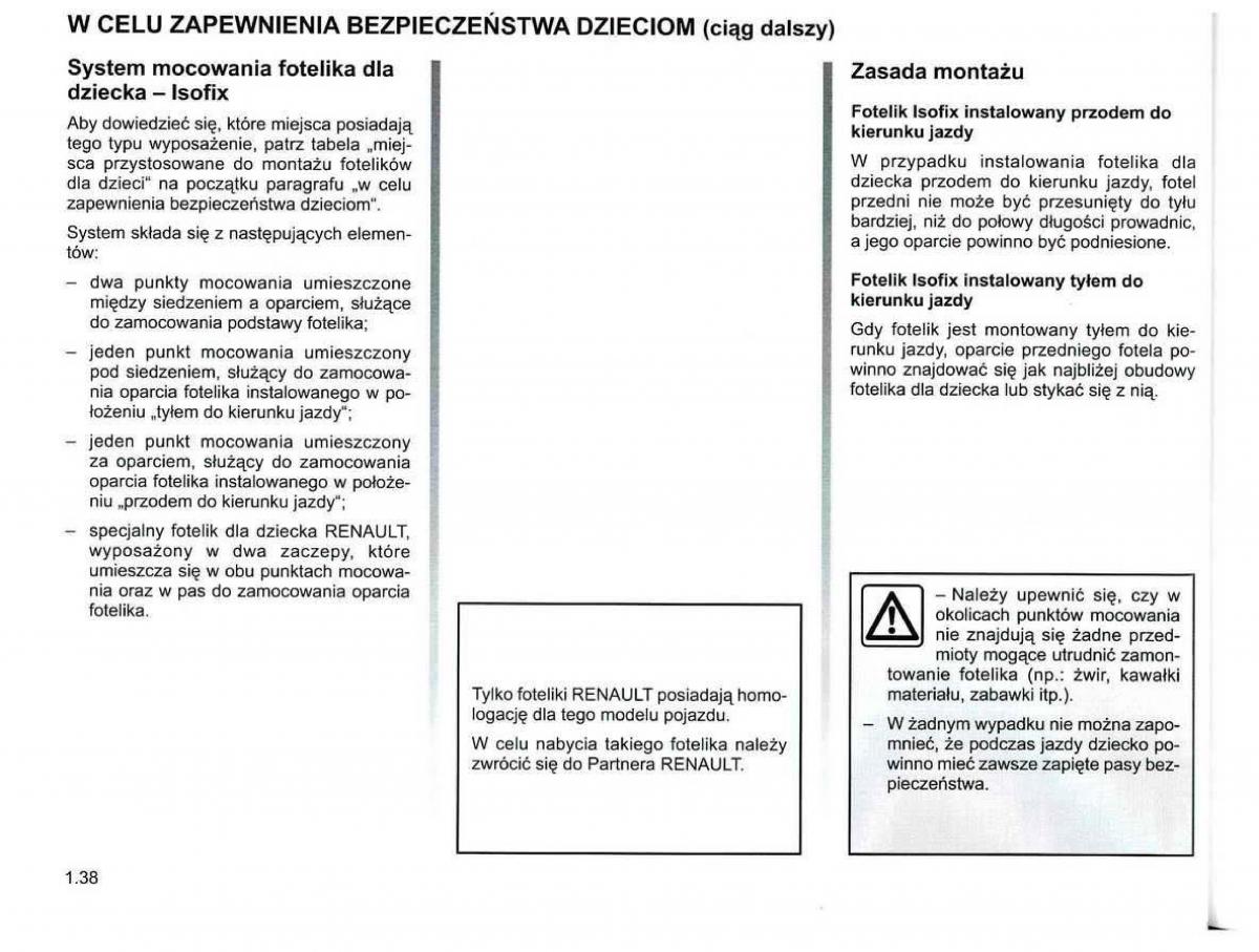 Reanult Espace IV 4 instrukcja / page 48