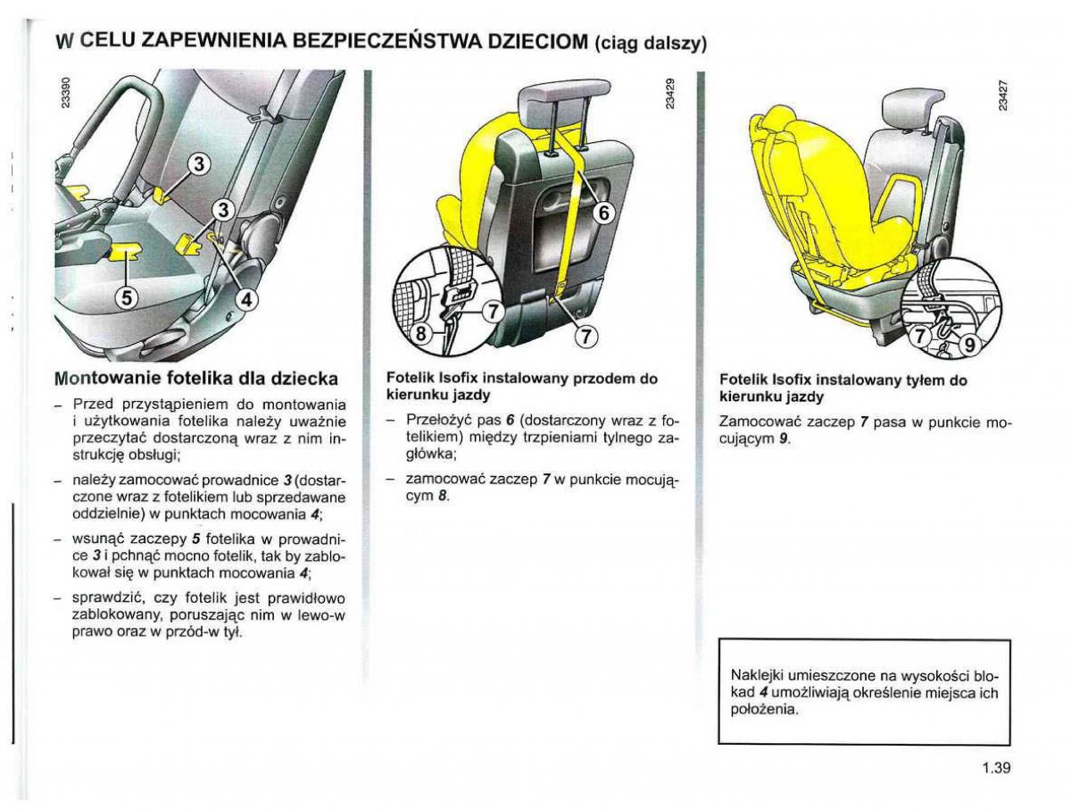 Reanult Espace IV 4 instrukcja / page 49