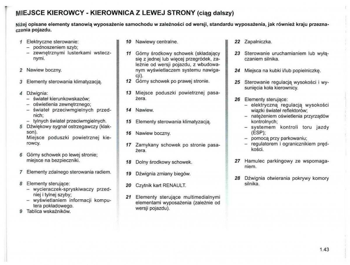 Reanult Espace IV 4 instrukcja / page 53