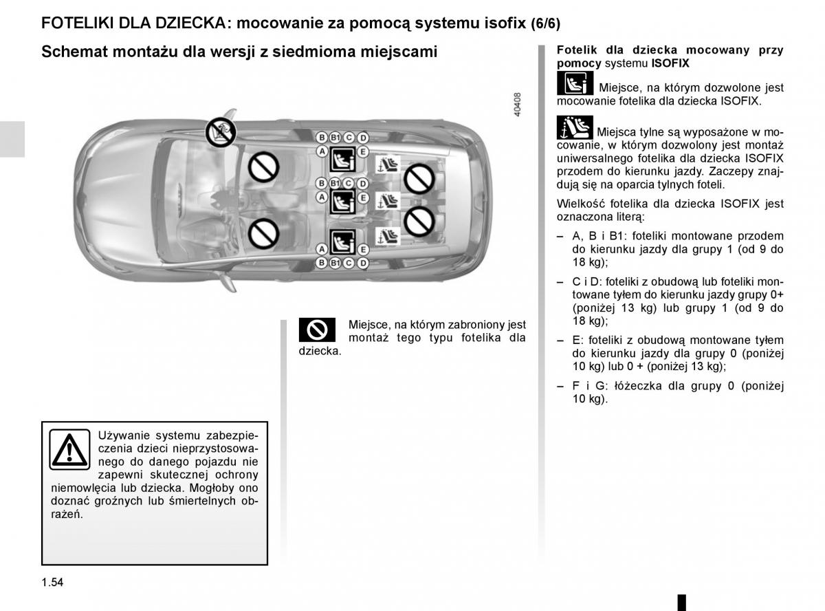 Reanult Espace V 5 instrukcja obslugi / page 60