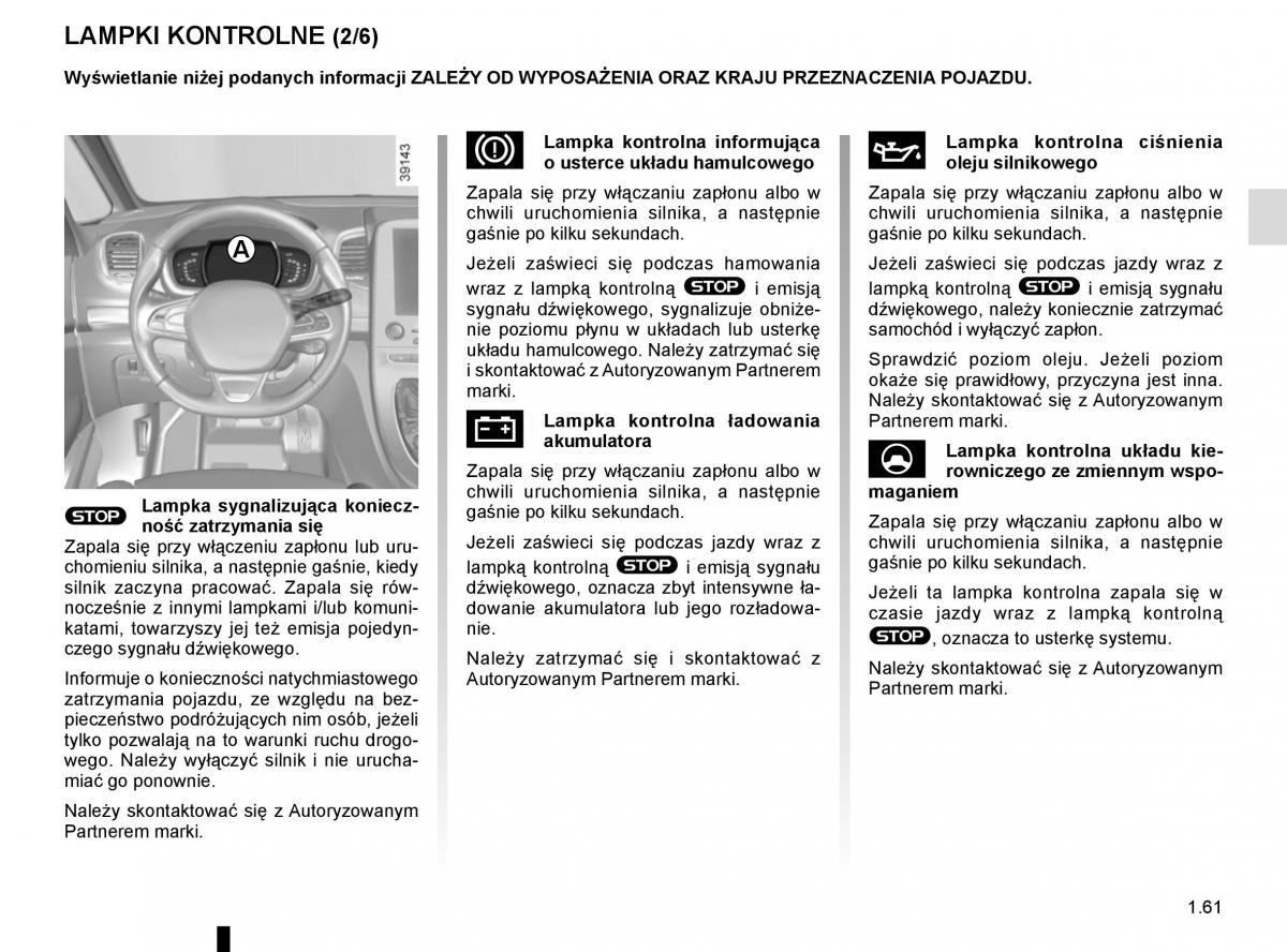 Reanult Espace V 5 instrukcja obslugi / page 67