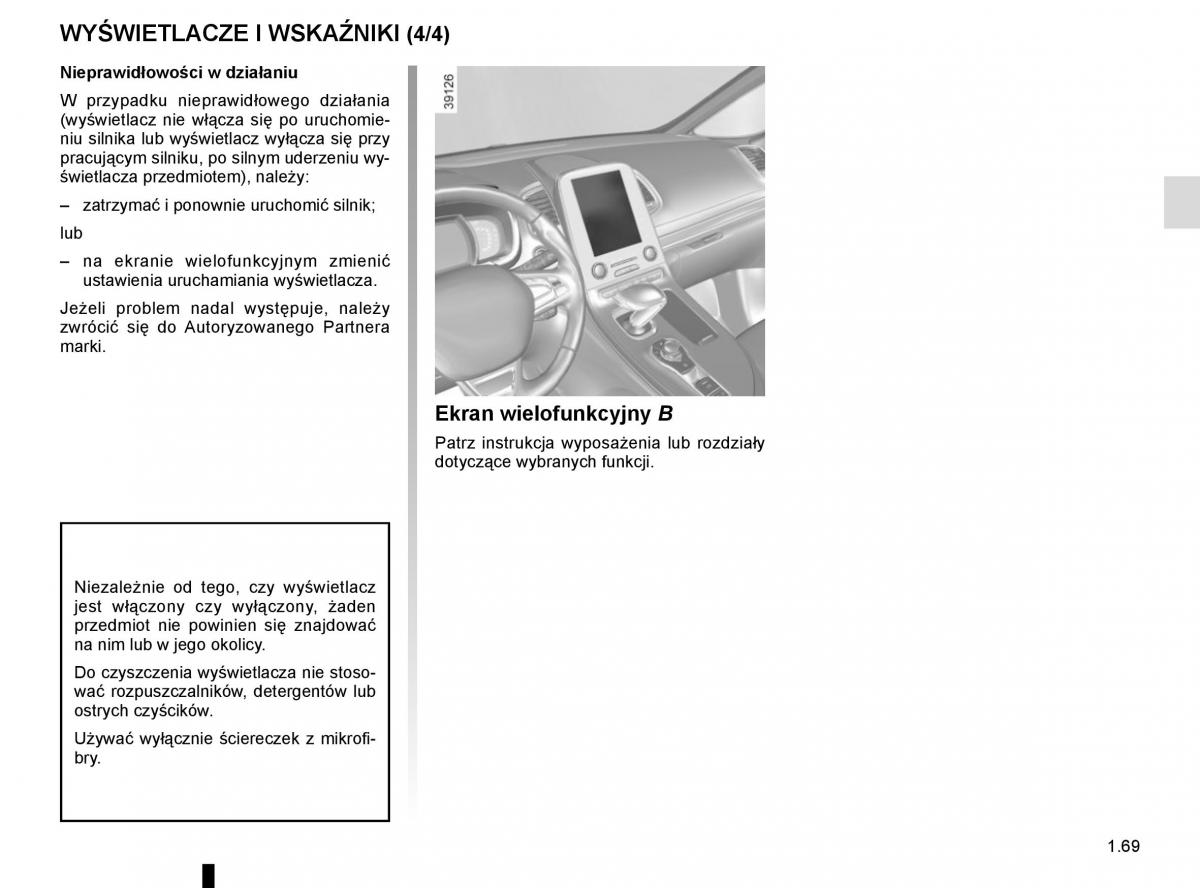 Reanult Espace V 5 instrukcja obslugi / page 75