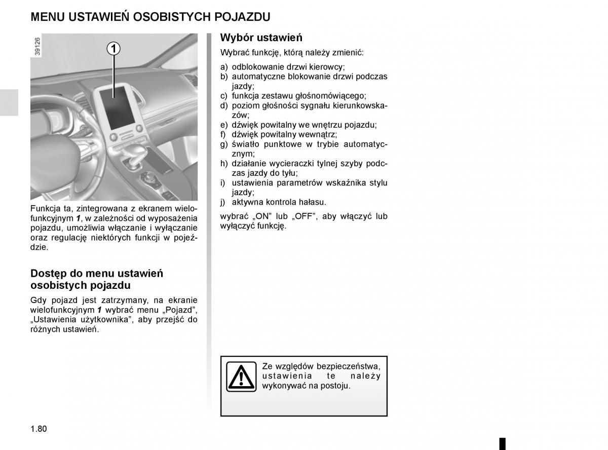 Reanult Espace V 5 instrukcja obslugi / page 86